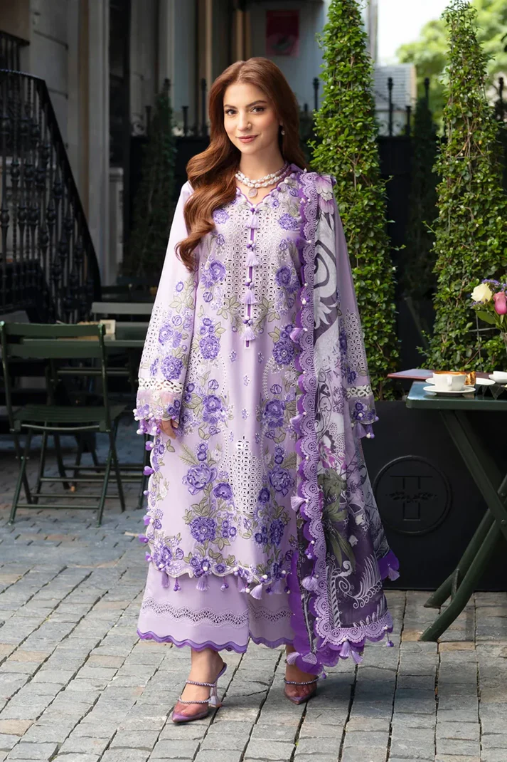 3 Piece Embroidered Lawn Suit UR12