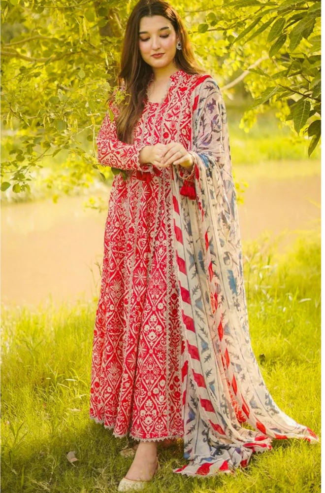 3 Piece Digital Printed Lawn Suit UR13