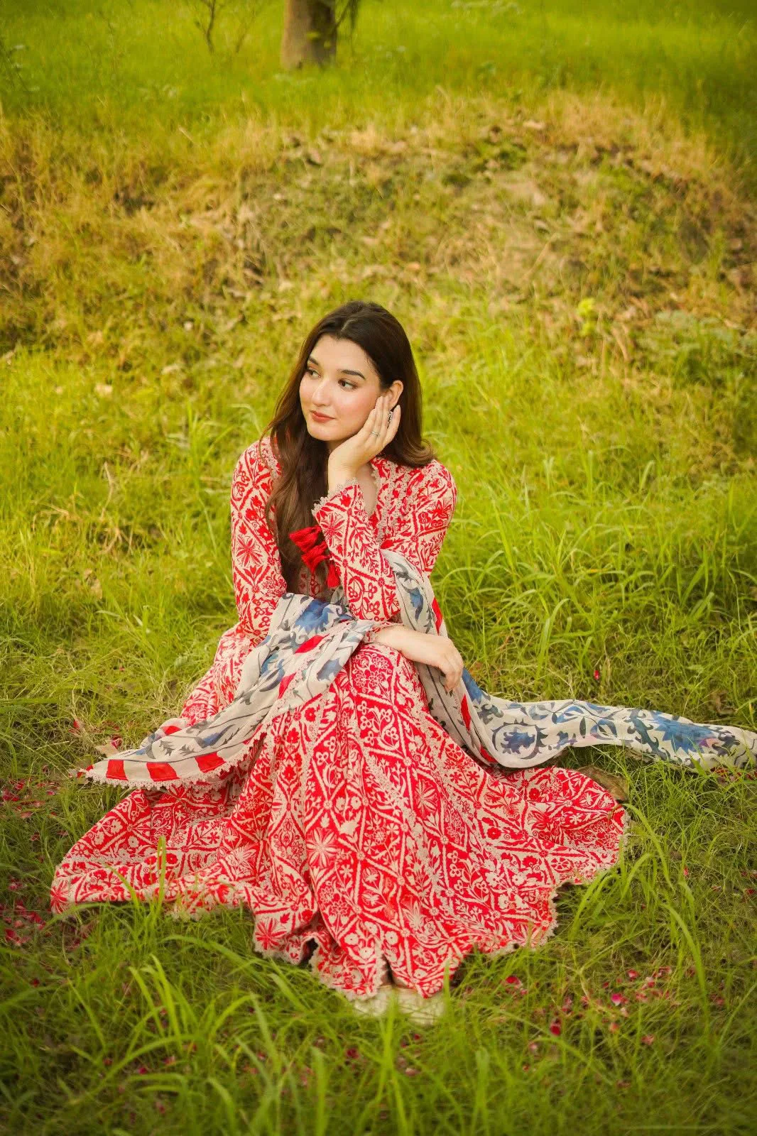 3 Piece Digital Printed Lawn Suit UR13