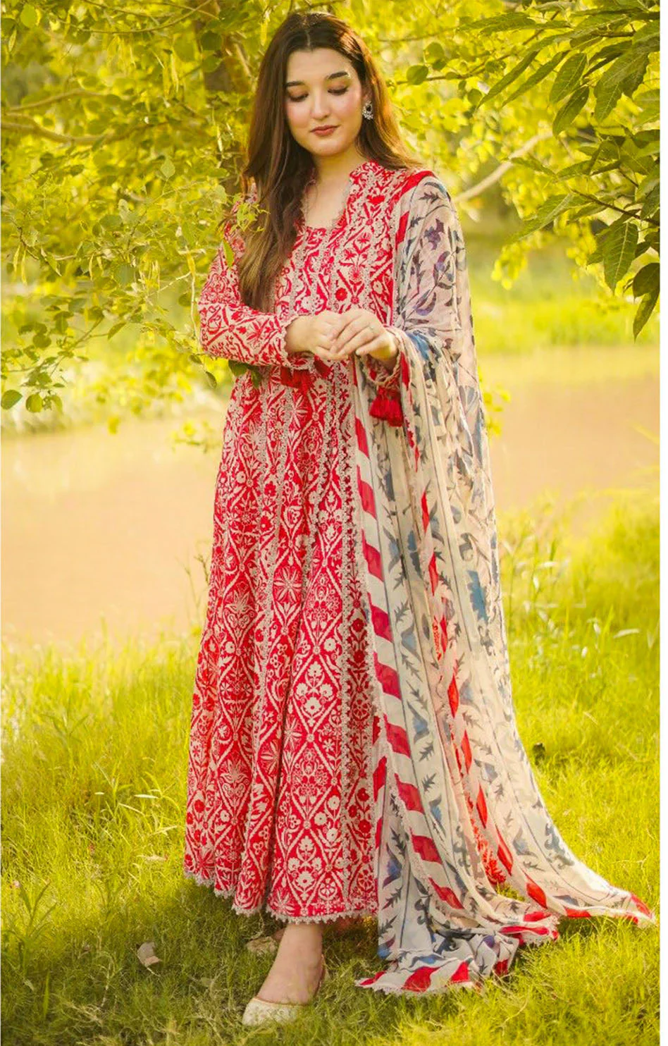 3 Piece Digital Printed Lawn Suit UR13