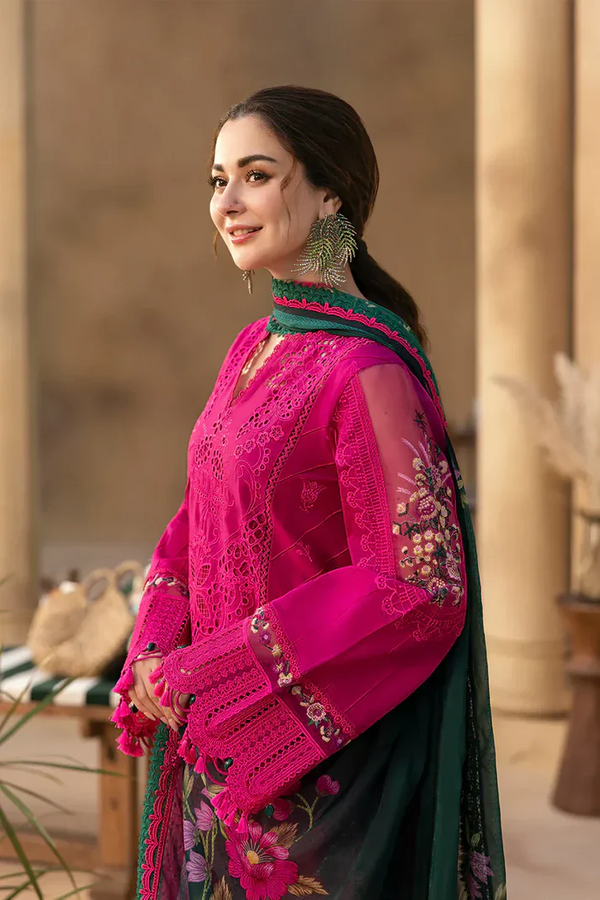 3 Piece Embroidered Lawn Suit UR17