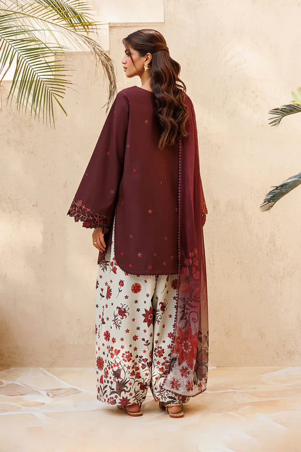 3 Piece Embroidered Lawn Suit UR20