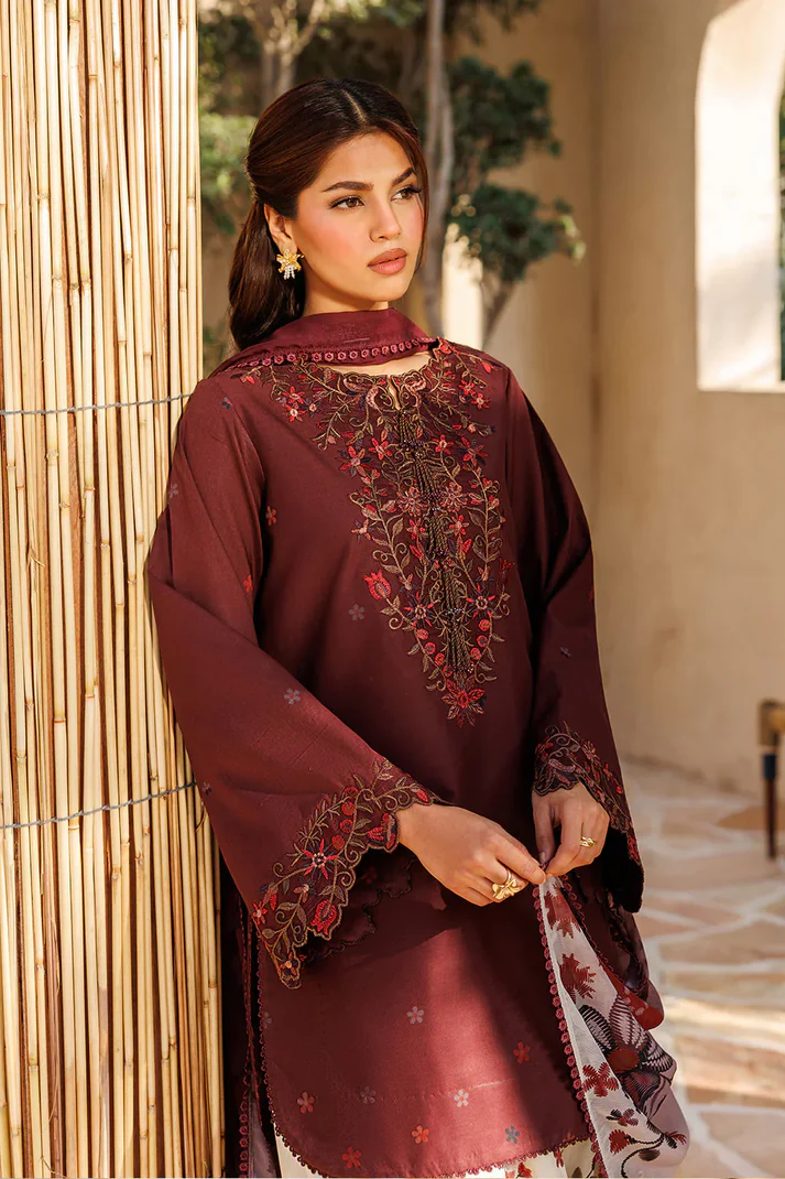 3 Piece Embroidered Lawn Suit UR20